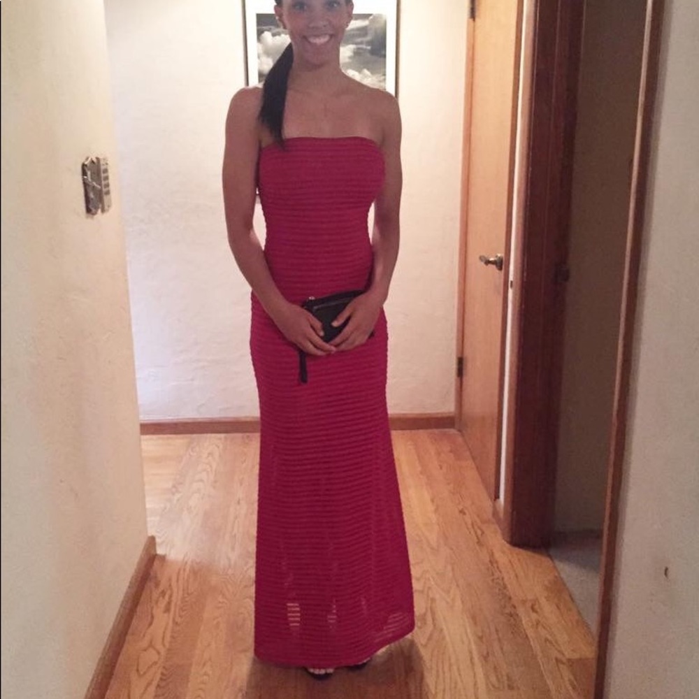 Nordstrom Red Fitted Dress